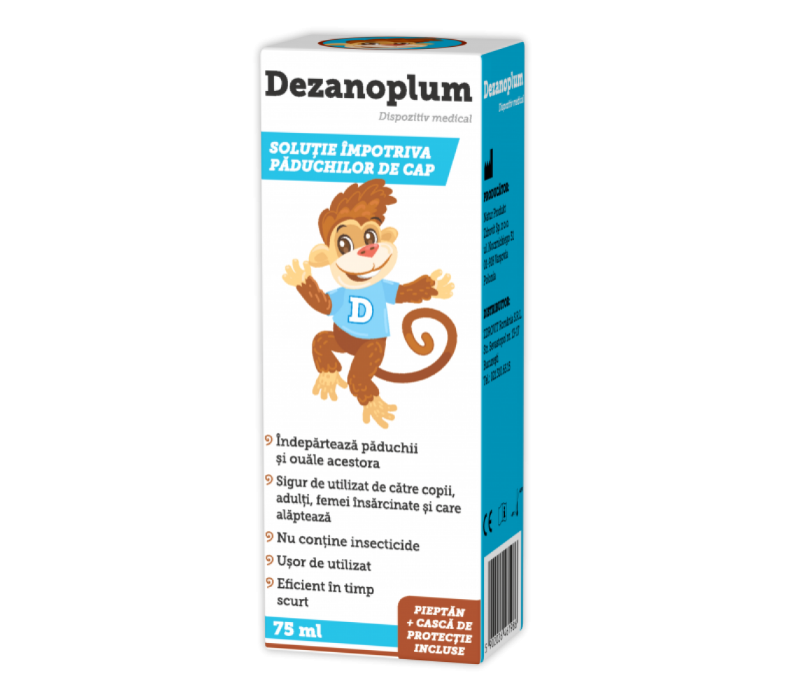 Zdrovit Dezanoplum, Solutie Impotriva Paduchilor 75 ml
