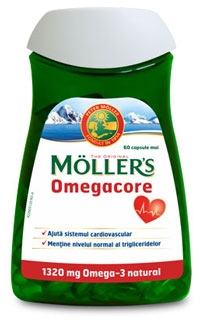 Moller's omegacore 1320 mg, x 60 capsule