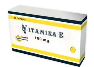 Vitamina E 100mg x 24 capsule moi