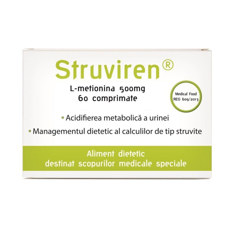 Struviren L-metionina 500 mg