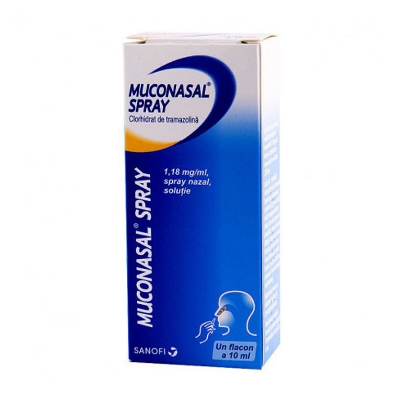 Muconasal 1,18mg/ml spray nazal, 10ml