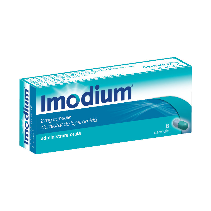 Mcneil Ab Imodium 2mg 6 capsule