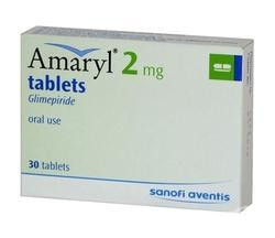 Amaryl 2mg 30 comprimate