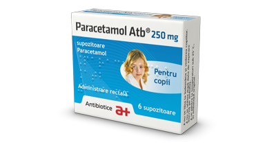 Paracetamol atb 250mg 6 supozitoare