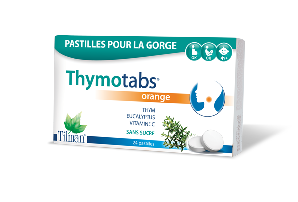 Tilman Thymotabs orange 24 comprimate de supt