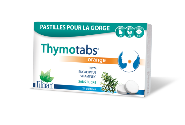 Tilman Thymotabs orange 24 comprimate de supt