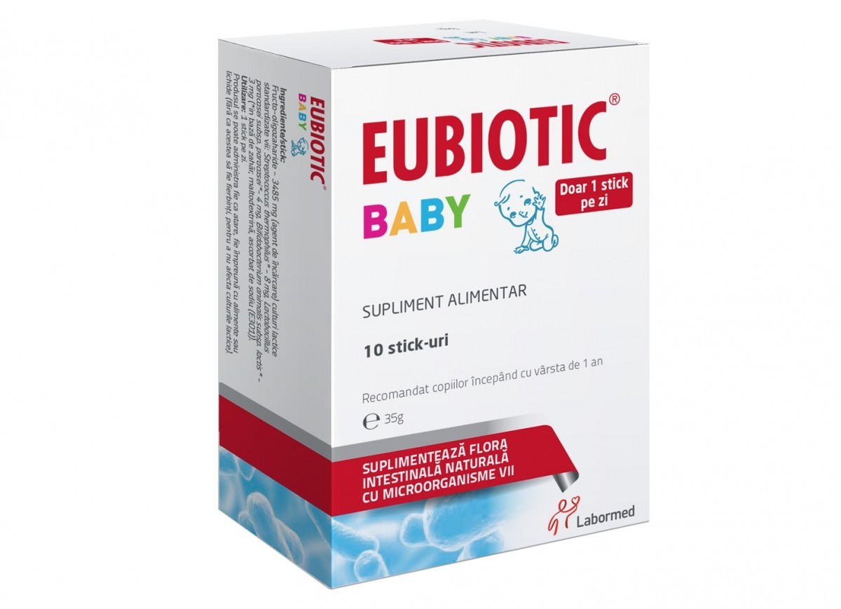 Eubiotic Baby 10 plicuri 35g, Labormed