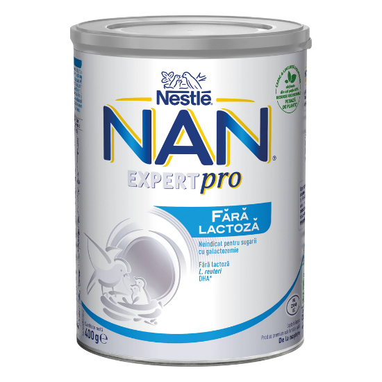 Lapte praf Nestle NAN ExpertPro, fara lactoza x 400ml