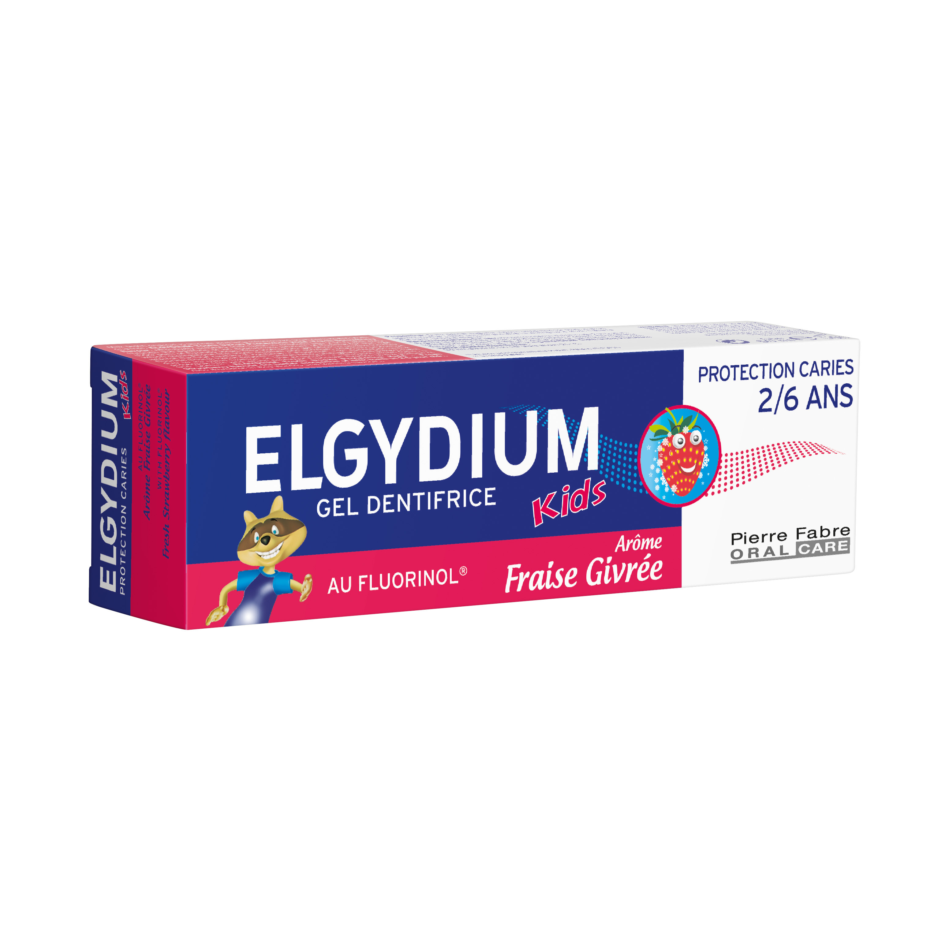 Elgydium kid pasta de dinti gel cu aroma de capsuni 50 ml