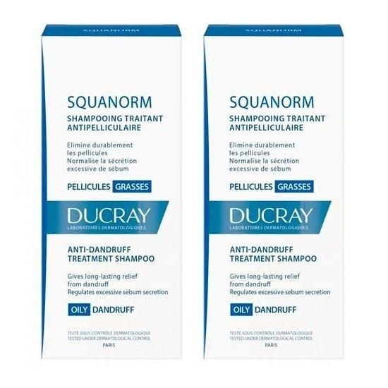 Ducray Squanorm 200 ml Matreata Grasa Oferta - 50% Reducere la al doilea produs