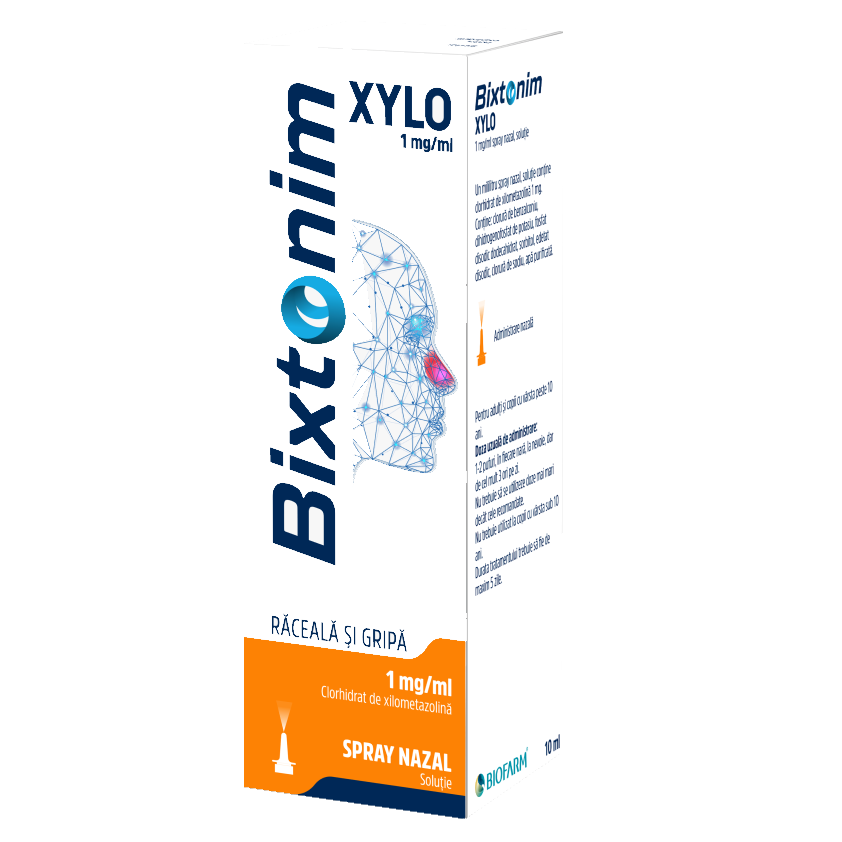 Bixtonim Xylo 1mg/ml spray nazal 10 ml