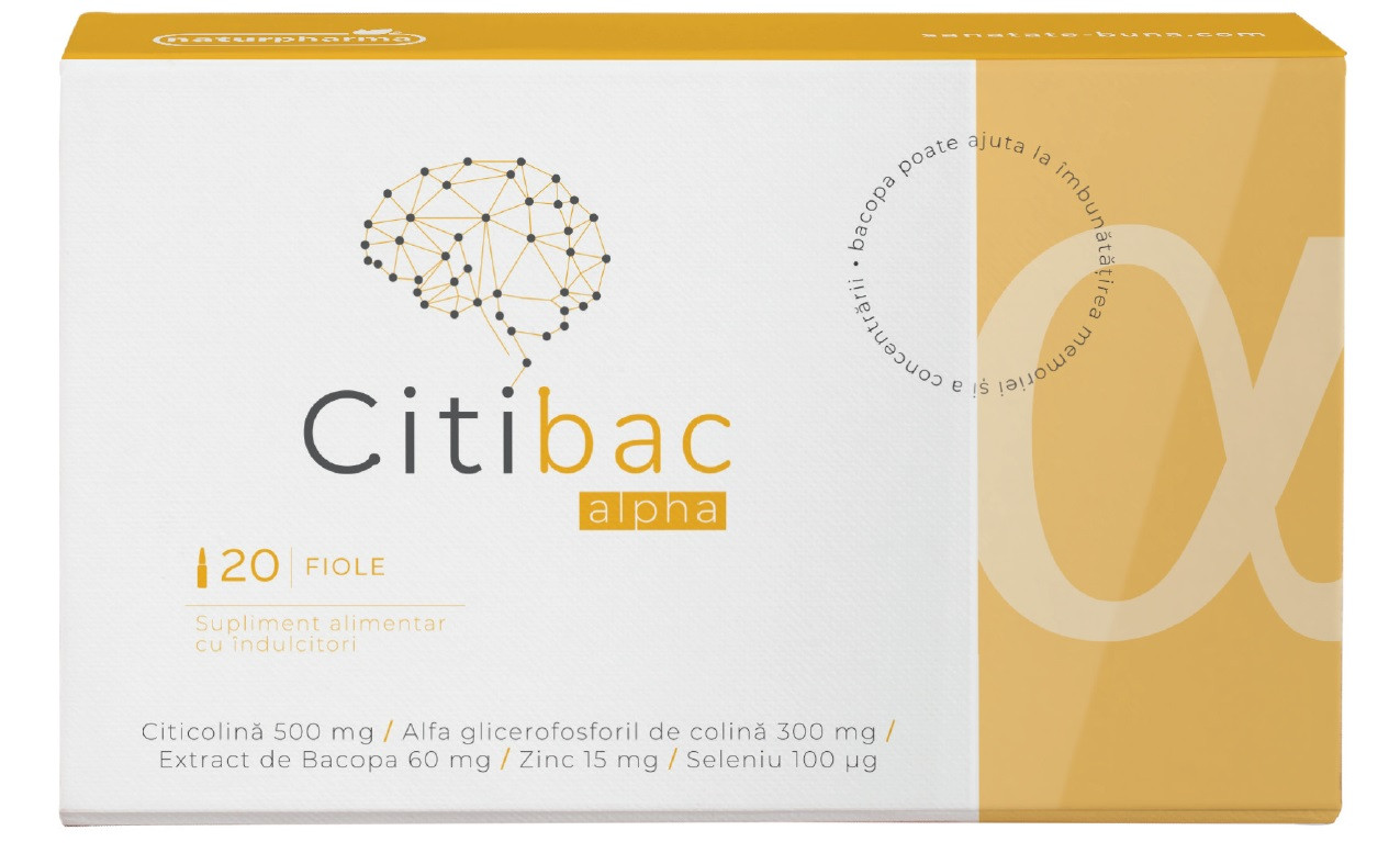 Citibac Alpha 20 fiole buvabile Natur Pharma