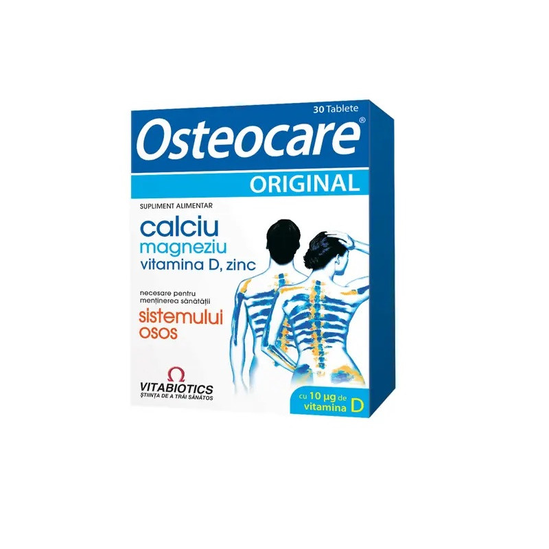 Vitabiotics Osteocare 30 comprimate masticabile