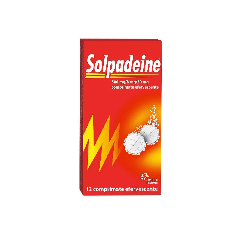 Solpadeine x 12 comprimate efervescente