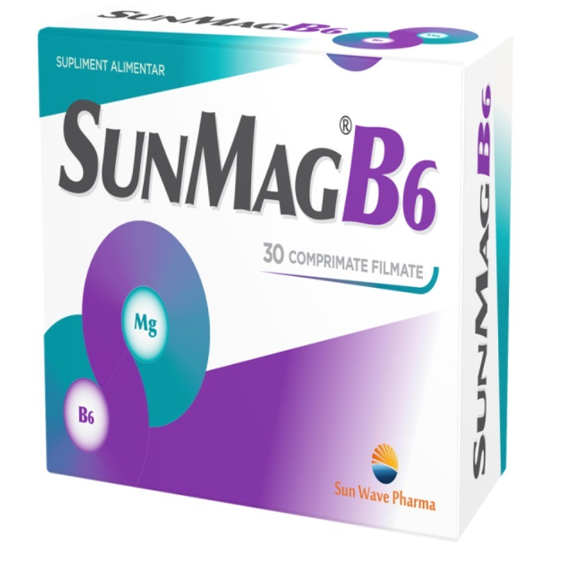 Sun Wave SunMagB6 30 comprimate filmate