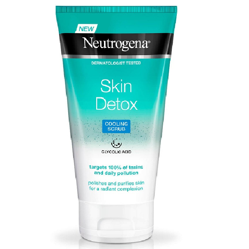Neutrogena Skin Detox gel purificator exfoliant cu acid glicolic 150ml