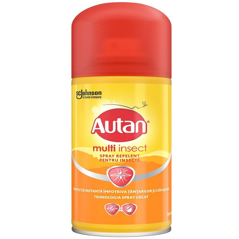 Autan Multi- Insect Spray impotriva insectelor x100ml