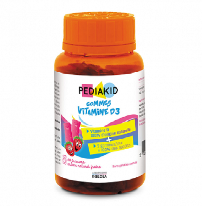 Pediakid Vitamina D3 x 60 jeleuri