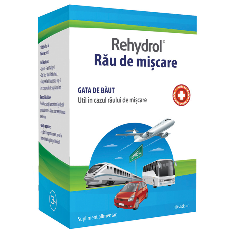 Rehydrol rau de miscare solutie orala 10 plicuri
