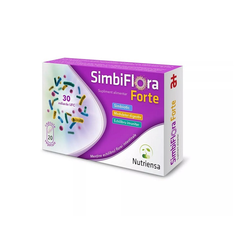 Simbiflora Forte 20 capsule Nutriensa