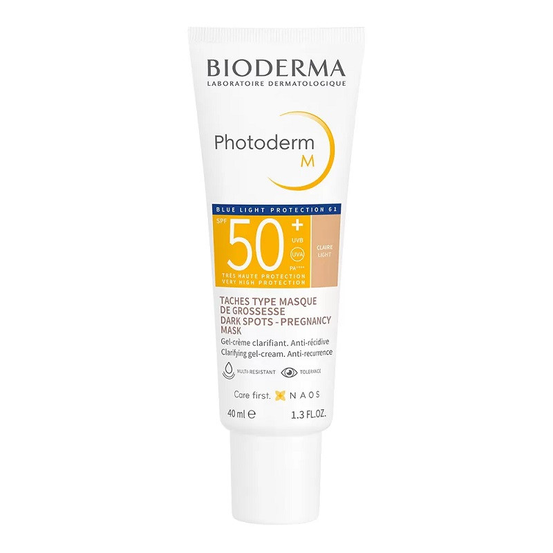 Bioderma Photoderm M Gel-crema cu SPF50+ nuanta deschisa , 40 ml