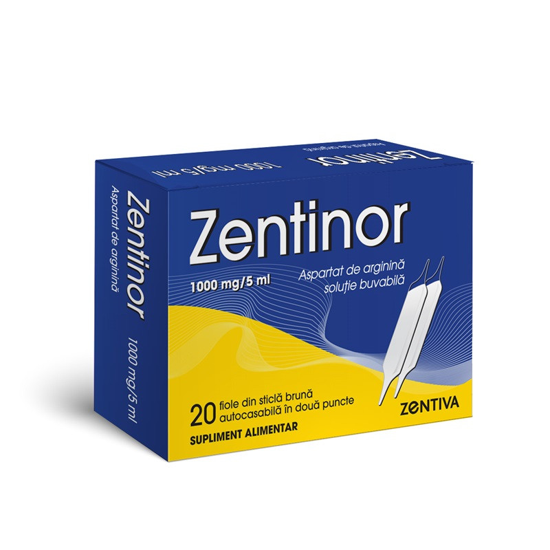 Zentinor 1000 mg/5 ml 20 fiole buvabile Zentiva