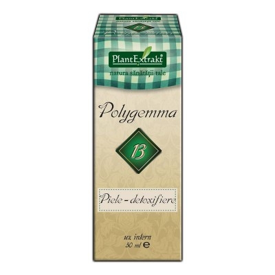 Plantextrakt polygemma 13 ( piele-detoxifiere) x 50 ml