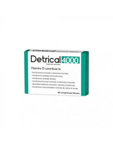 Zdrovit Detrical D 3 4000 x 60 Comprimate
