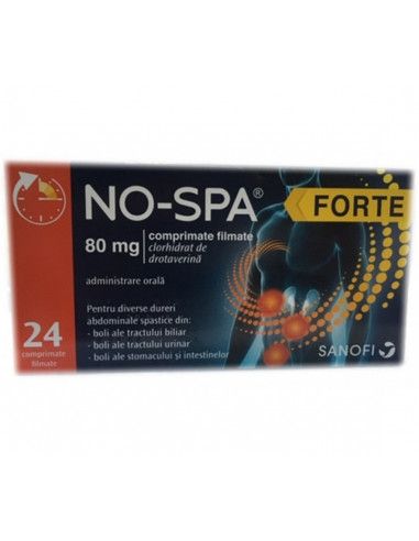 No-Spa Forte 80 mg comprimate filmate