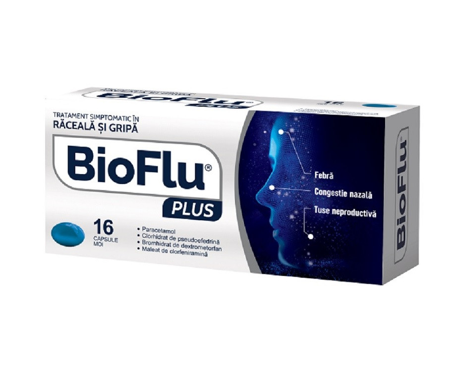 bioflu plus x 16 capsule moi