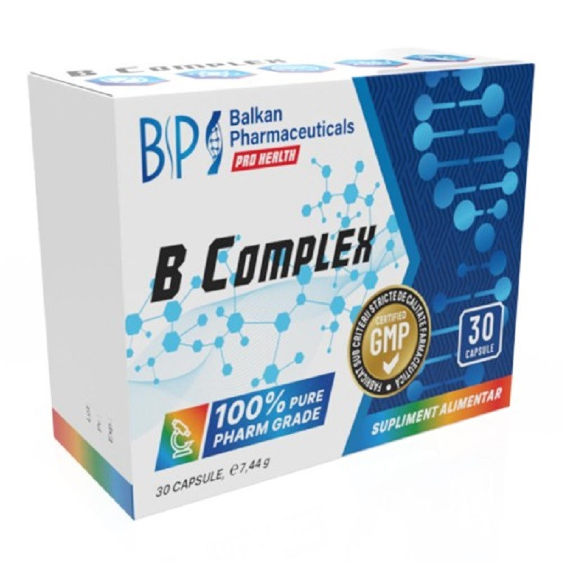 b complex 30 capsule balkan pharmaceuticals