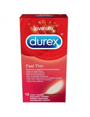 Durex Feel Thin x 3 prezervative