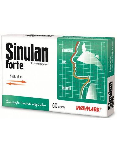 Sinulan Forte x 60 de tablete Walmark